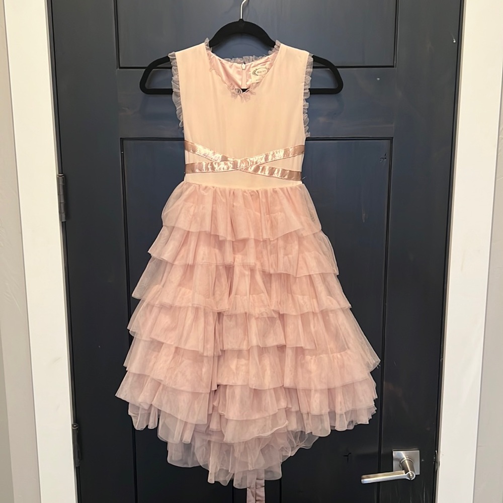 Mia Joy pale pink dress! Size 8! Worn only twice! BEAUTIFUL!
